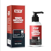 SiYi Waterbased Lubricant Semen Water Soluble Heat Warm Hot Feeling 120ML