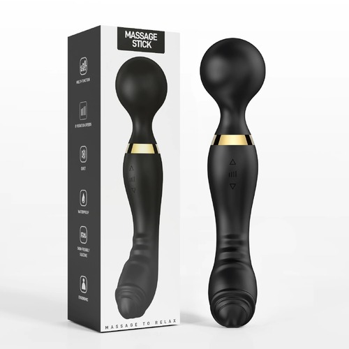 TGV Dark G-spot Vibrator Rechargeable Clit Stimulator AV Dildo Sex Toys for Women